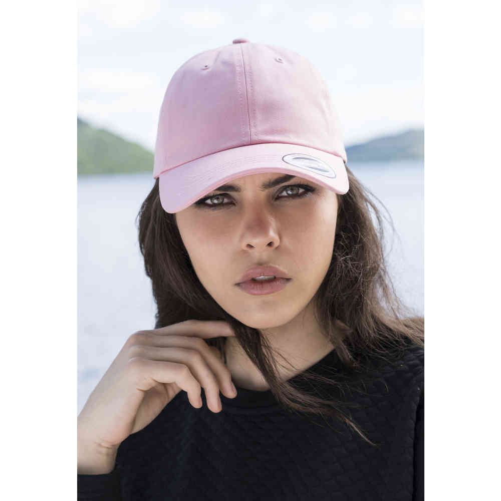 Flexfit - Low Profile Cotton Twill pink one size Casquette - Rose